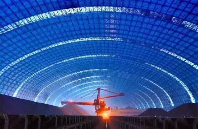 北辰亿优钢构工程师为您解析原料场封闭技术的特点和类型